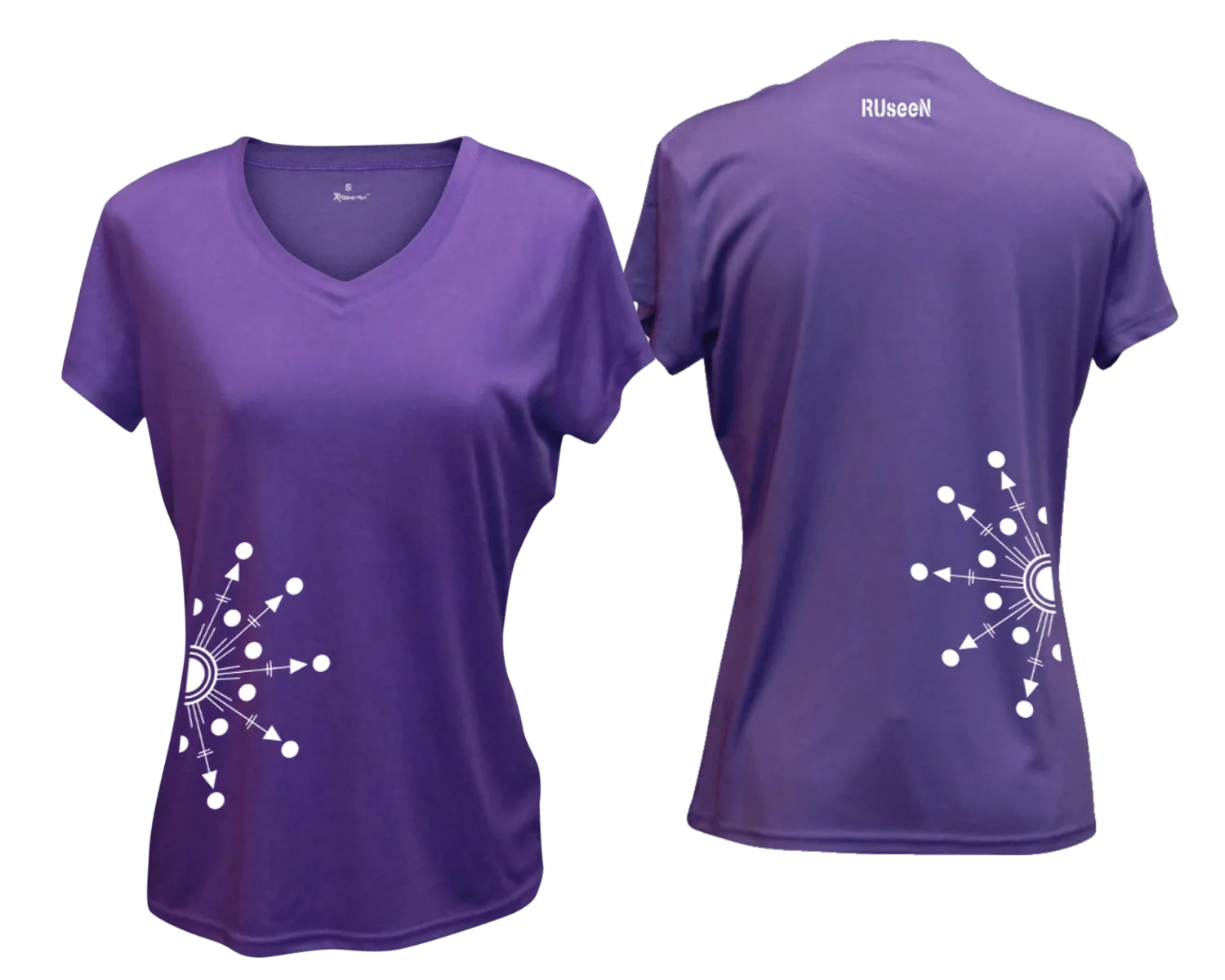 Women's Reflective Short Sleeve Shirt - Directions