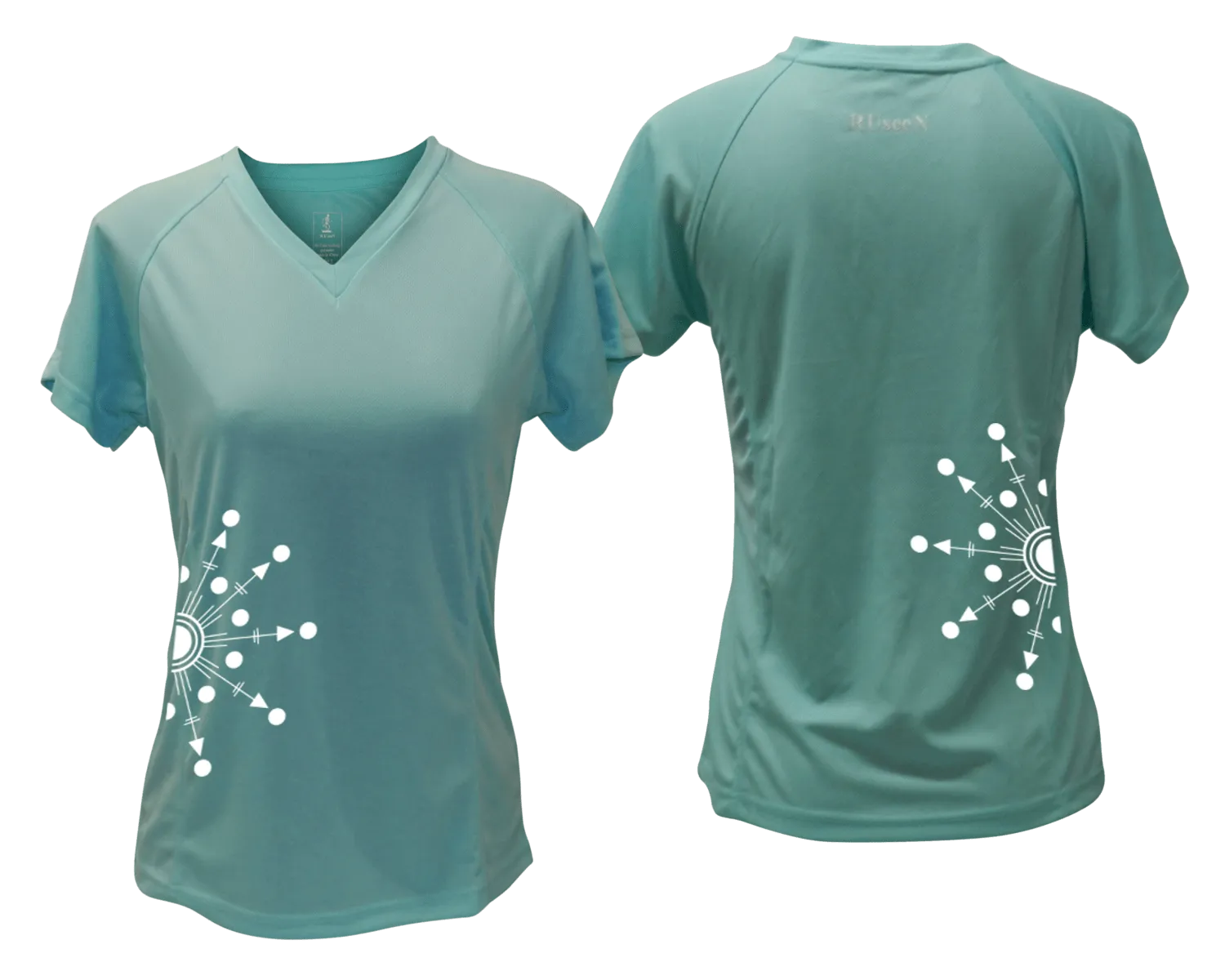 Women's Reflective Short Sleeve Shirt - Directions