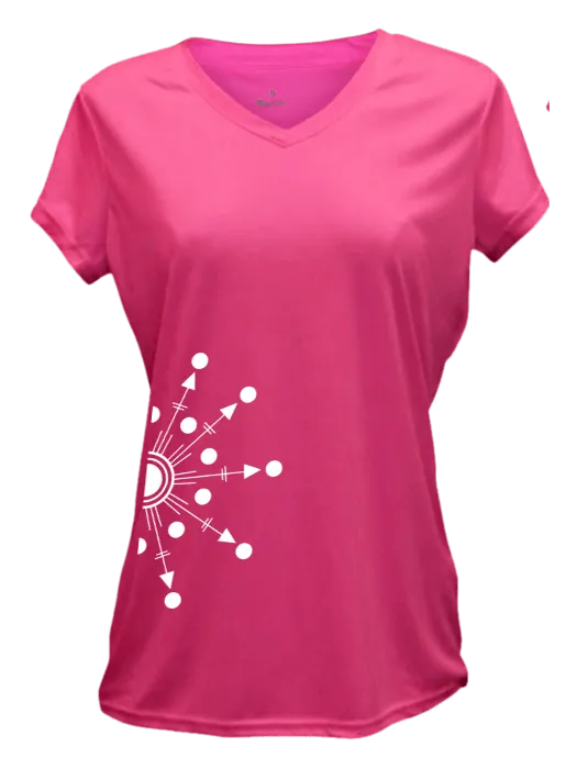 Women's Reflective Short Sleeve Shirt - Directions